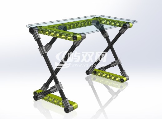 人体比例乐高机械组办公桌缩略图